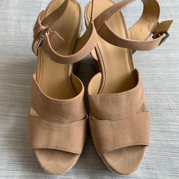 Michael Kors Espadrille Wedge Sandals - Picture 2 of 9